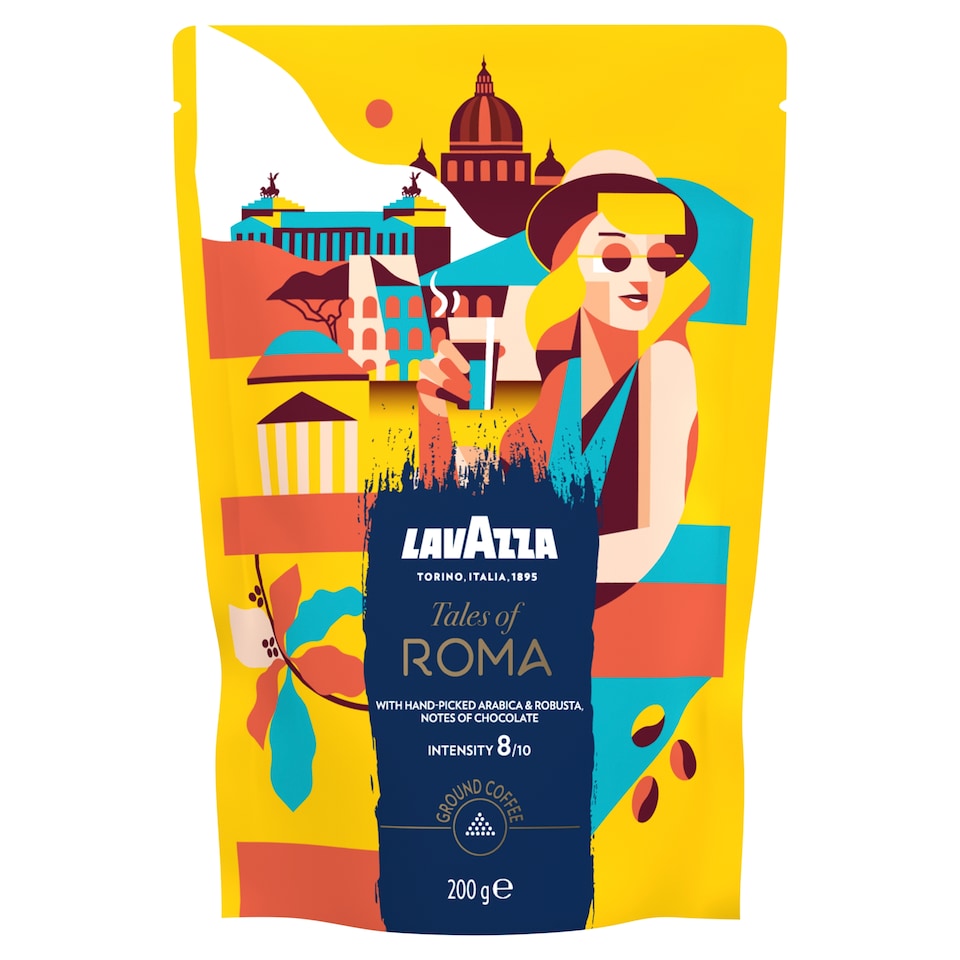 image 1 of Lavazza Tales of Roma Ground Coffee 200g