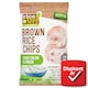 RiceUp! Eat Smart teljes kiőrlésű barna rizs chips hagymás-tejfölös ízesítéssel 60 g  1. kép