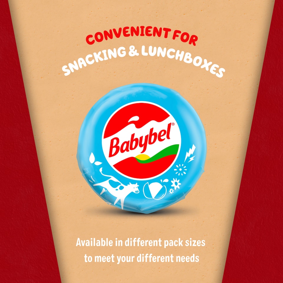 image 1 of Mini Babybel Light Cheese 12 Pack, 240G