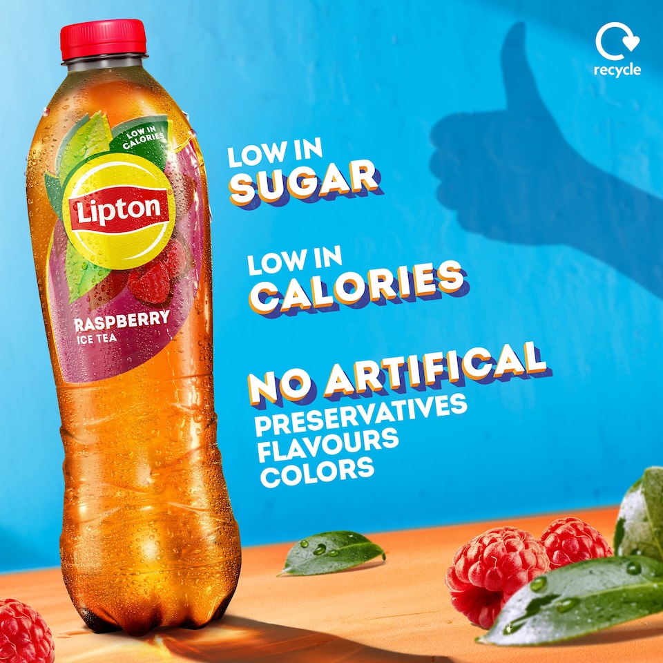 image 1 of Lipton Ice Tea Raspberry 1.25L