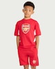 image 1 of Arsenal 2-Piece Logo T-Shirt and Shorts Set in Red