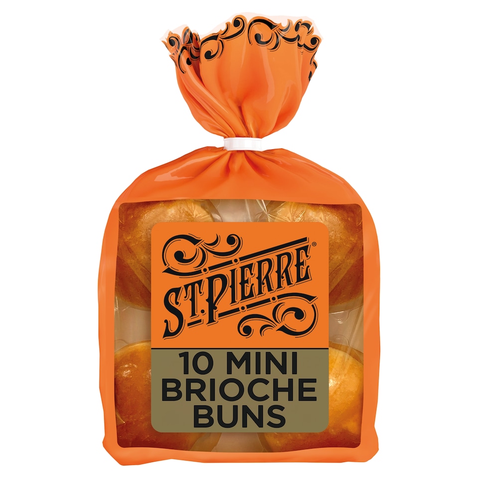 image 1 of St Pierre Mini Brioche Buns 10 Pack