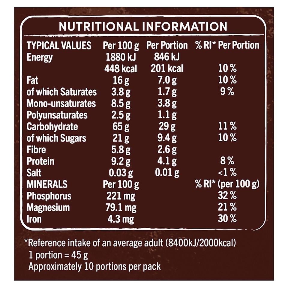 image 1 of Jordans Country Crisp Dark Chocolate Cereal 450g