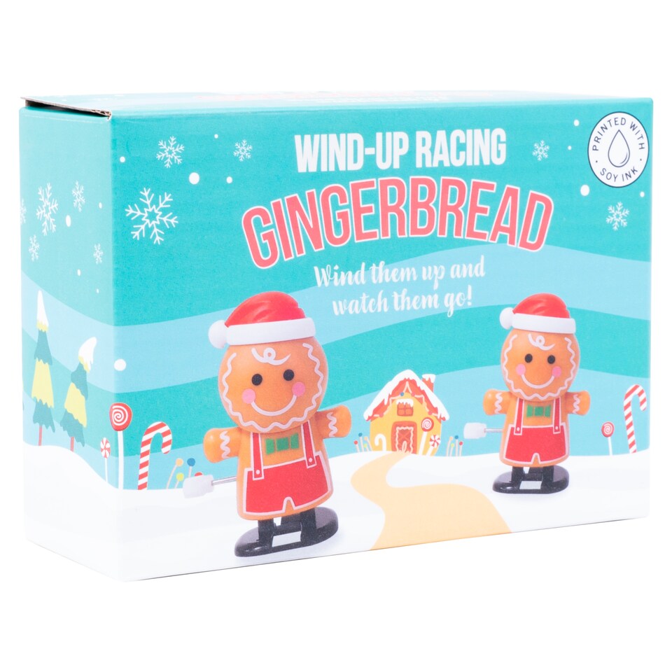 Fizz Creations Wind Up Racing Gingerbread