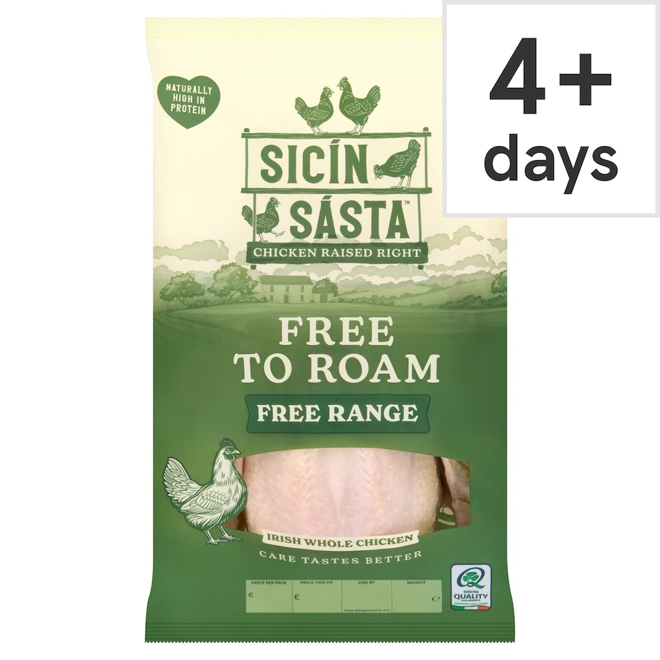 Sicin Sasta Free Range Irish Whole Chicken 1.5KG