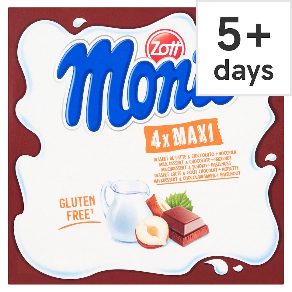 Zott Monte Chocolate Hazelnut Pudding 400G