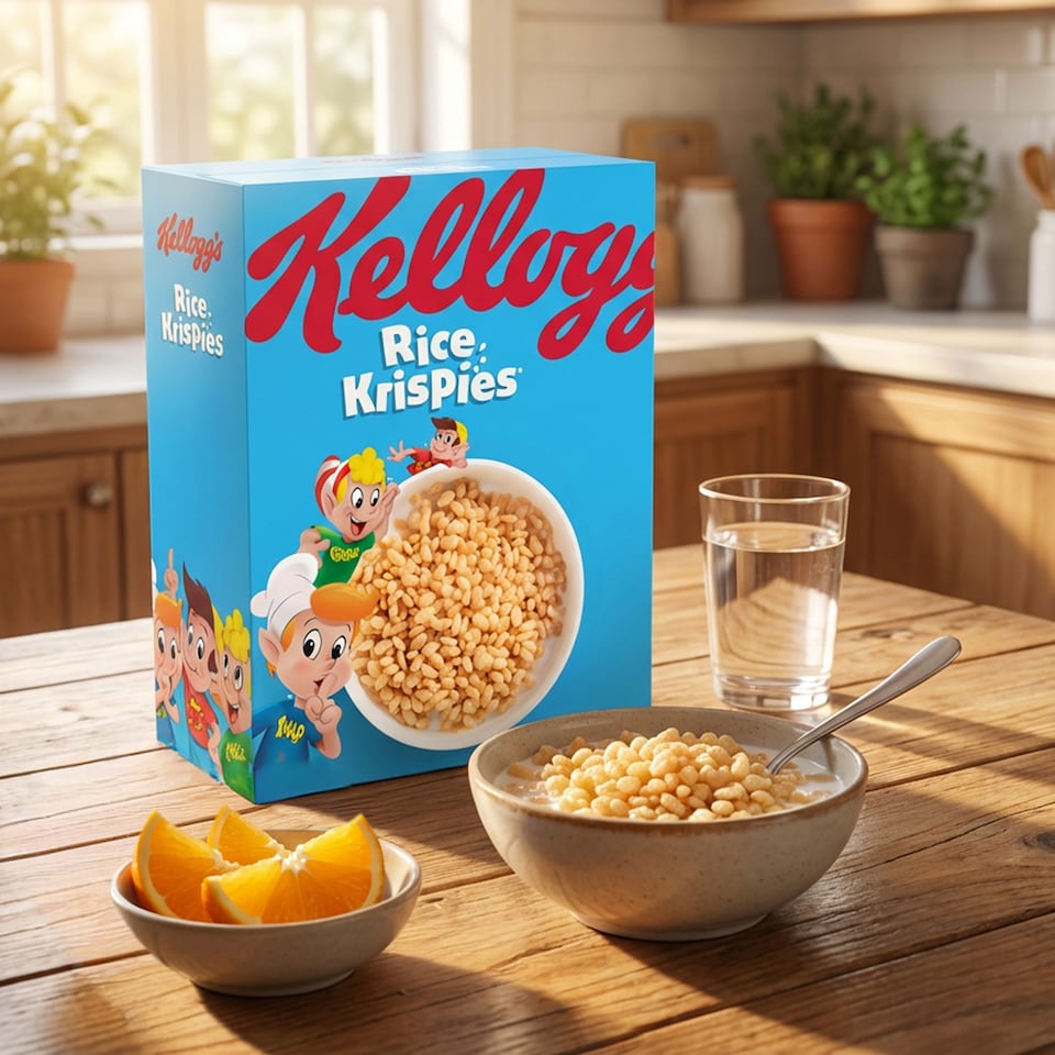 image 1 of Kellogg's Rice Krispies Breakfast Cereal 430g 