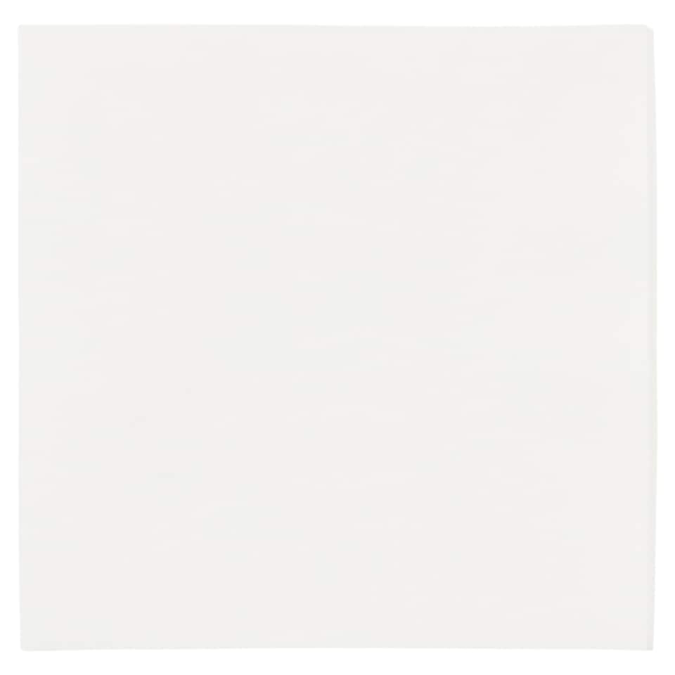 Tesco Napkins White 40Cm 2Ply 50 Pack