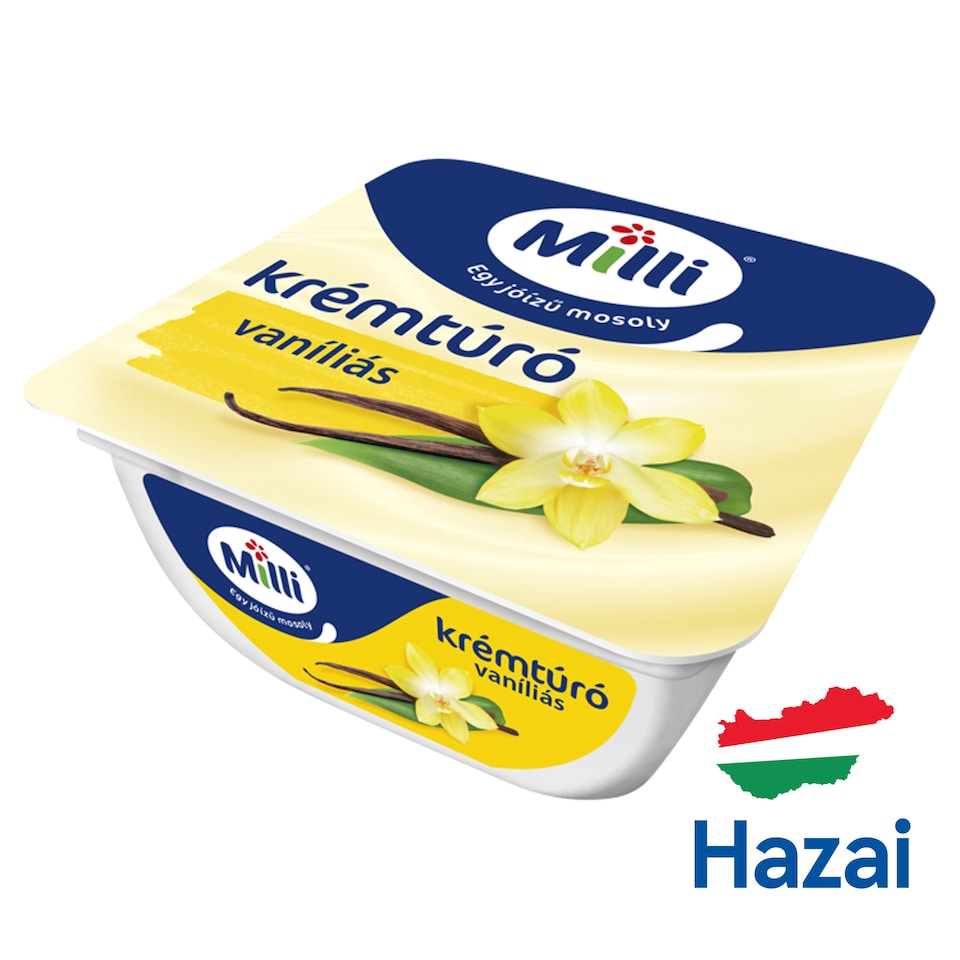 Milli vaníliás krémtúró 90 g
