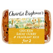 Charlie Bigham's Chicken Satay Curry & Fragrance Rice 805G