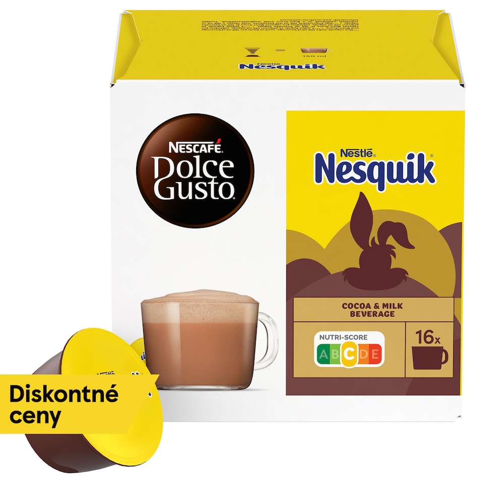 obrázok 1 z NESCAFÉ Dolce Gusto NESQUIK - kakaový nápoj - 16 kapsúl v balení