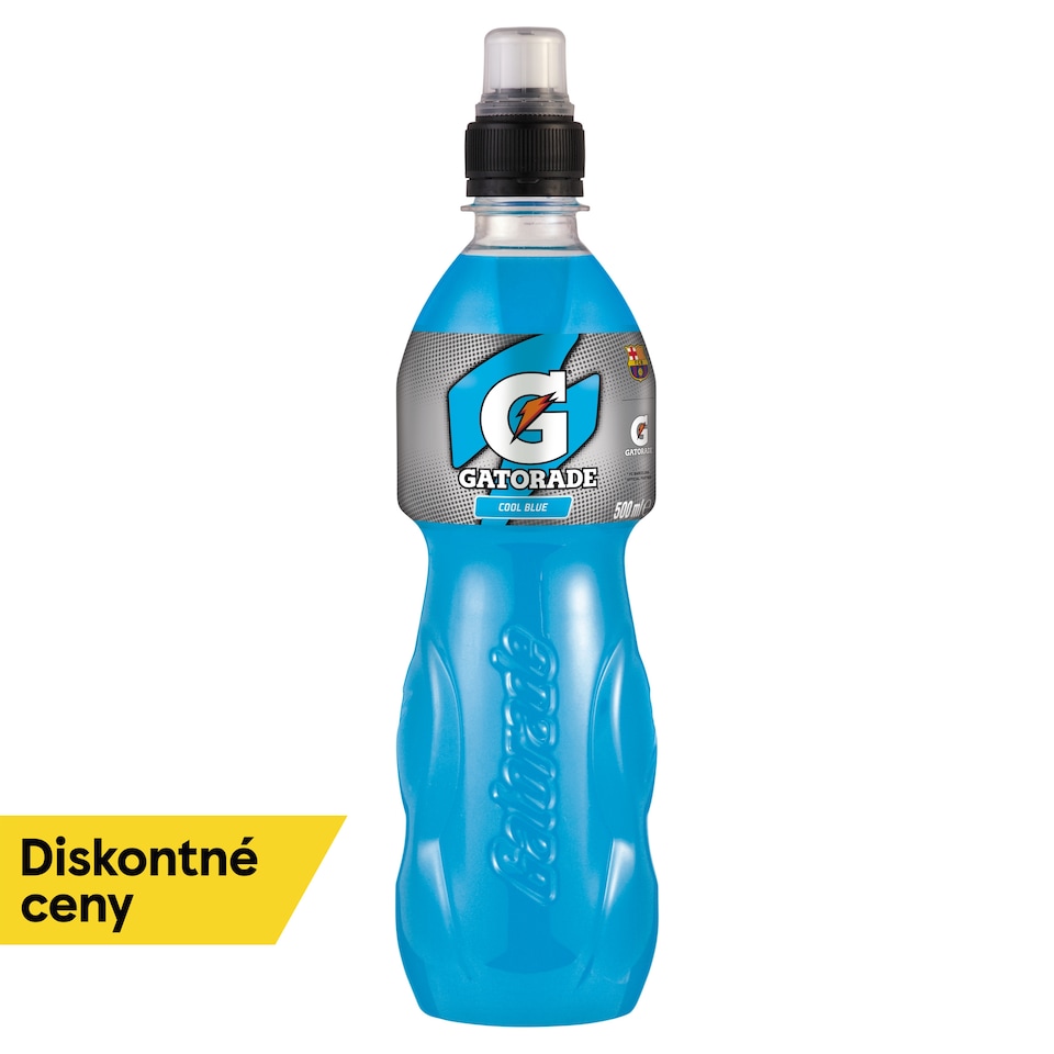 Gatorade Cool Blue nealkoholický ochutený nápoj s príchuťou maliny 500 ml