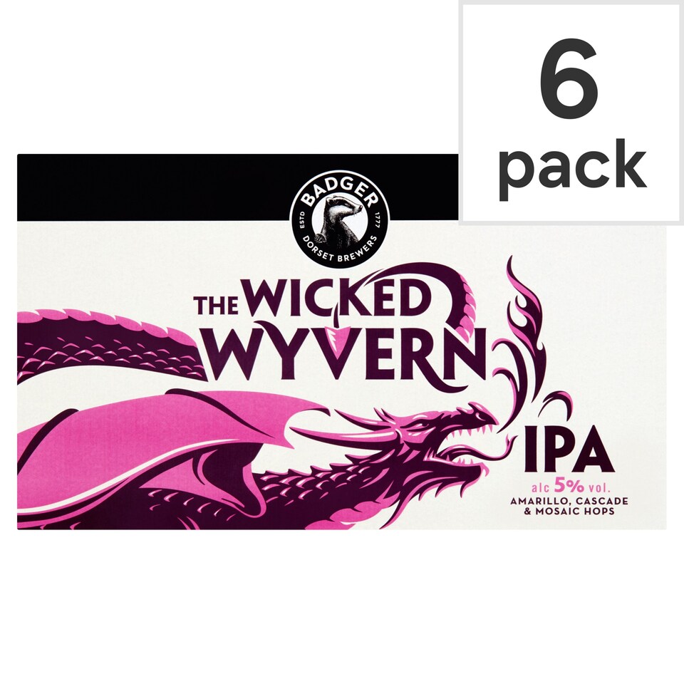 BADGER WICKED WYVERN BEER 6x330ml