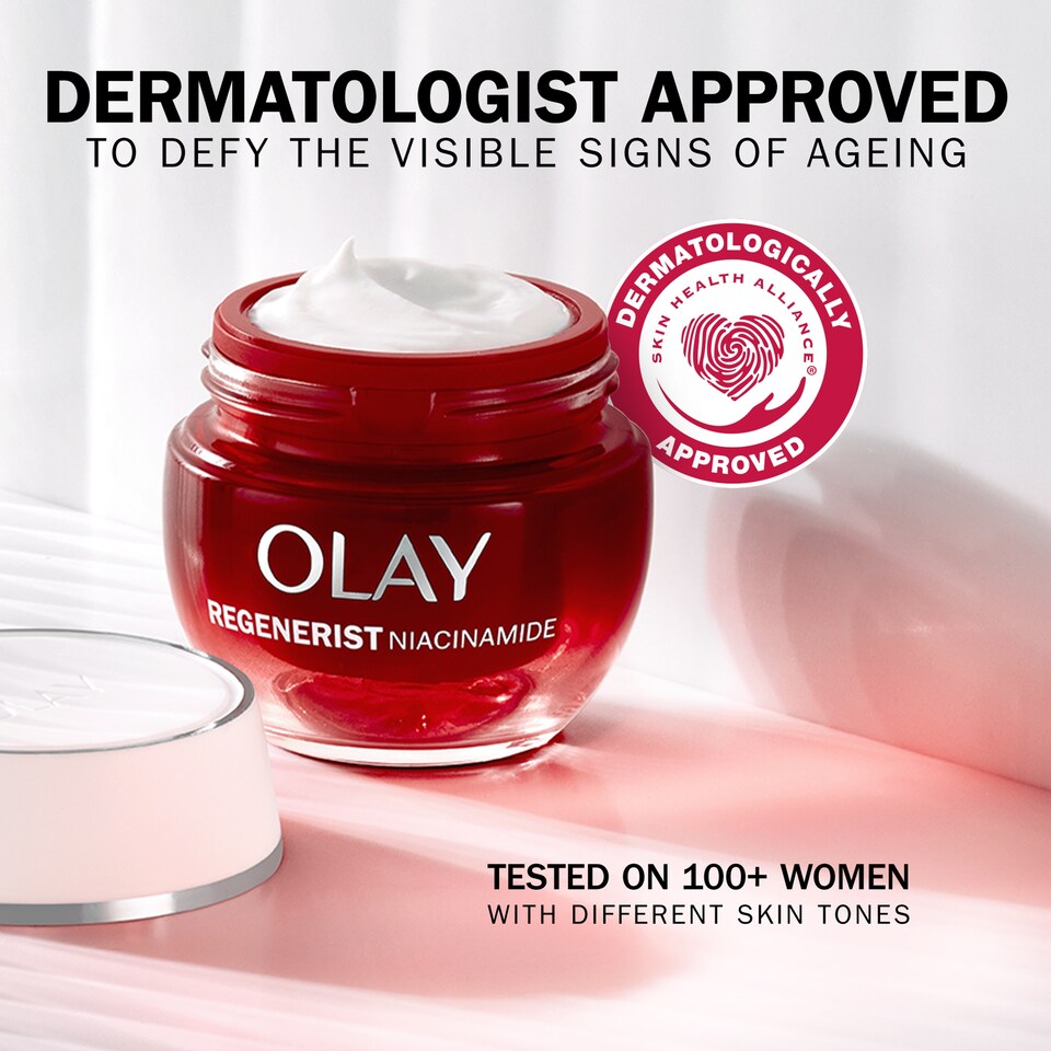 image 1 of Olay Regenerist Niacinamide Refillable Night Cream 50ml