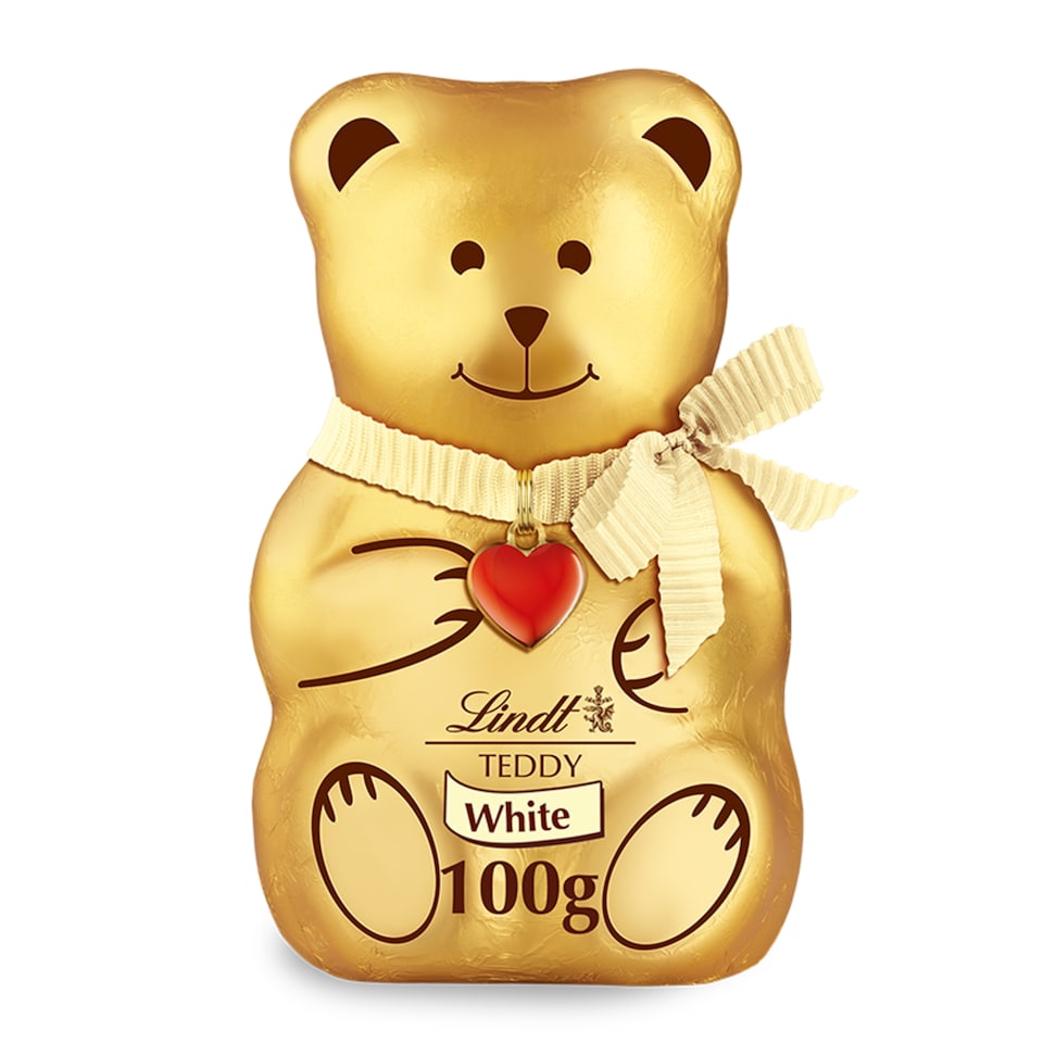 Lindt Teddy White Chocolate 100G