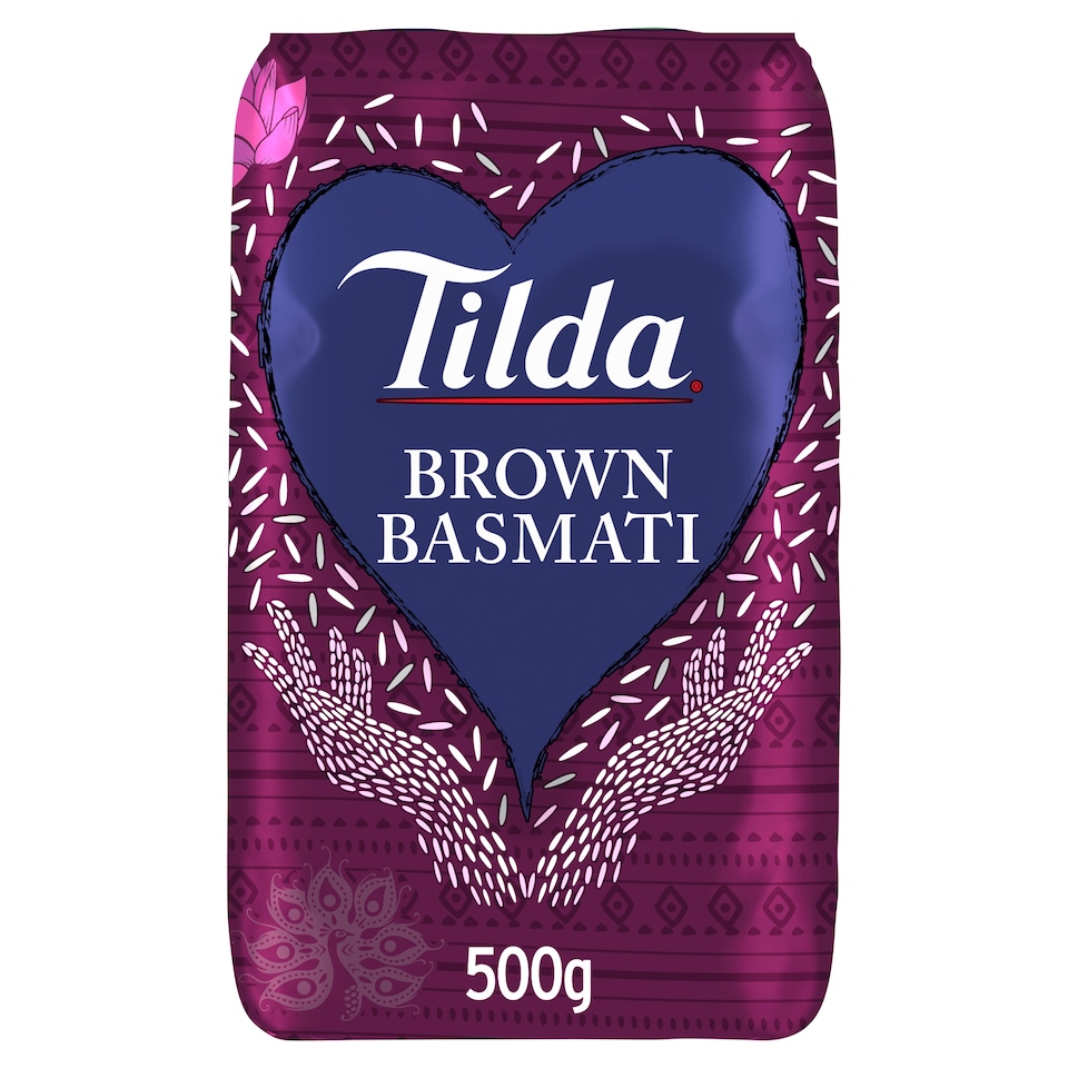 Tilda Brown Basmati Rice 500g