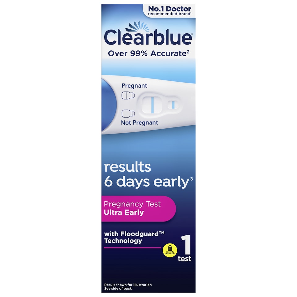 image 1 of Clearblue Early Detection Pregnancy Test 1 Pack (P)