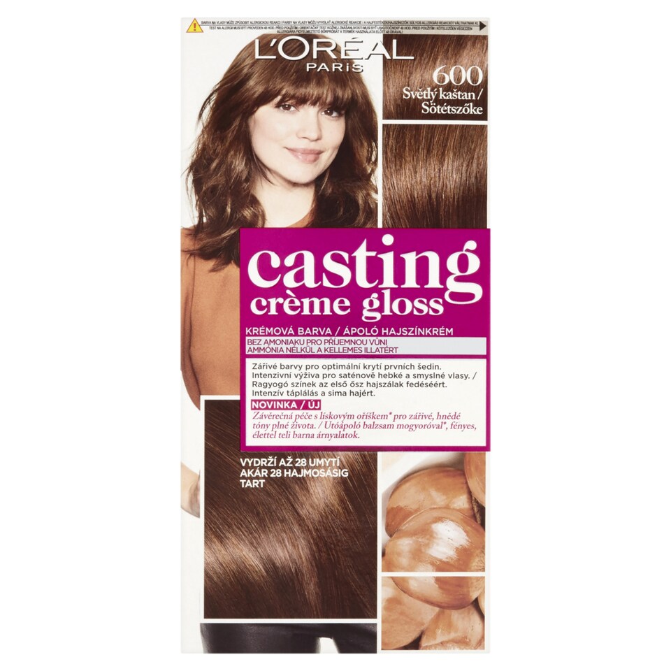 ĽOréal Paris Casting Creme Gloss Semi-permanent Color 600 Dark blonde 48 +72 +60 ml