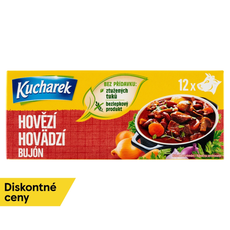obrázok 1 z Kucharek Hovädzí bujón 12 x 10 g (120 g)