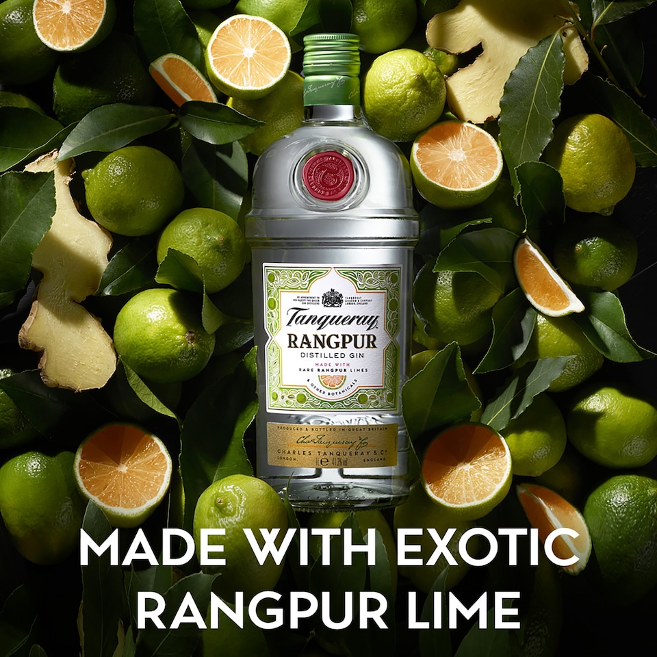 image 1 of Tanqueray Rangpur Lime Gin Bottle 41.3% Vol 70cl