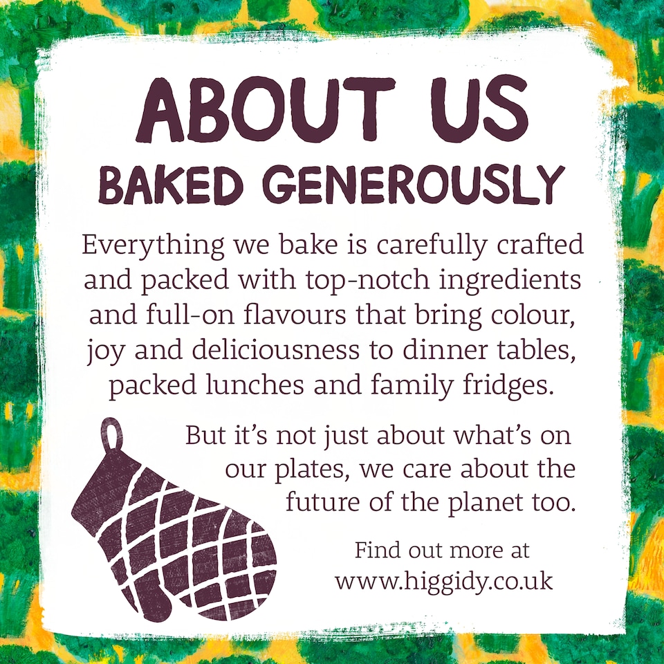 image 1 of Higgidy Garlic-Roasted Broccoli & Vintage Cheddar Quiche 400g