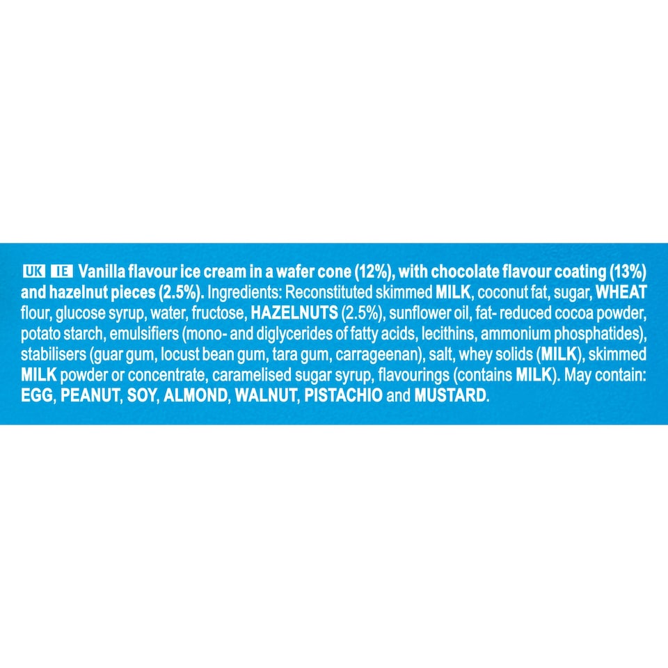 image 1 of Cornetto Classic Ice Cream Cones 6x90ml