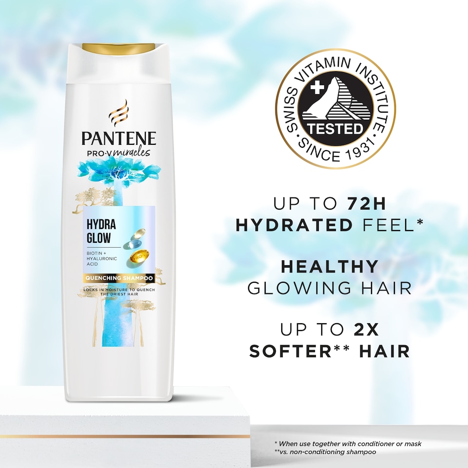 image 1 of Pantene Pro-V Shampoo Hydrating Glow Quenching 400Ml