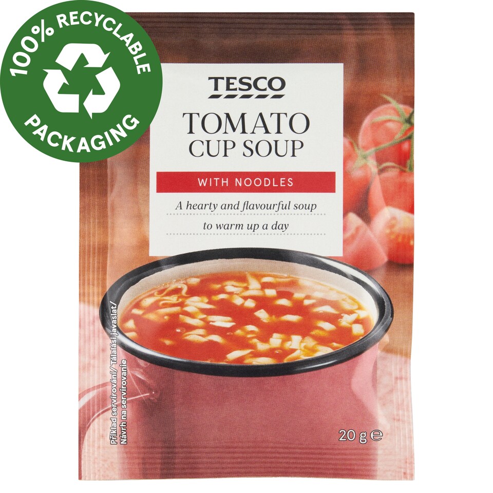 Tesco instant paradicsomleves tésztával 20 g