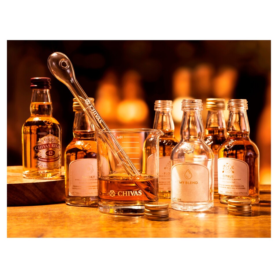 image 1 of Chivas Scotch Whisky Blending Kit 6 X 5Cl