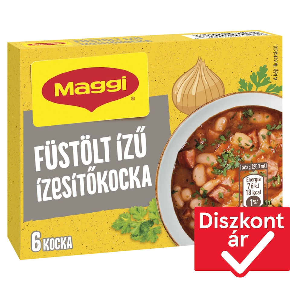Maggi füstölt ízű ízesítőkocka 60 g