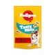 image 1 of Pedigree Tasty Minis Adult Dog Treat Slices Beef & Poultry 155g