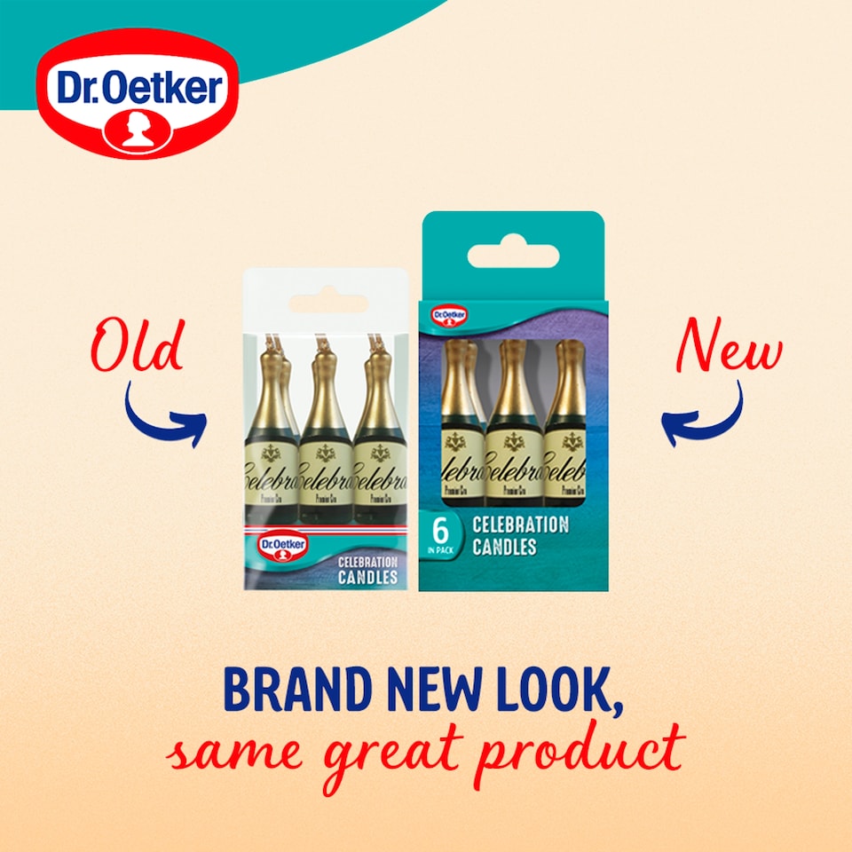 image 1 of Dr. Oetker Celebration Candles 6 Pack