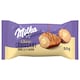 obrázok 1 z Milka Choco croissant Vanilla s náplňou s vanil. prích. v mliečnej čoko zdobené mliečnou čoko. 50 g