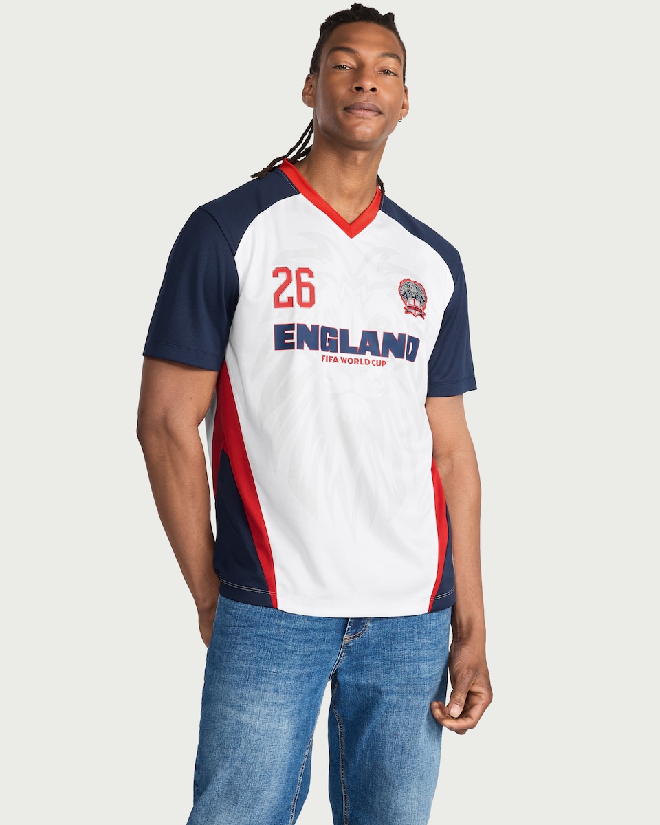 image 1 of England Fifa World Cup T-shirt in White