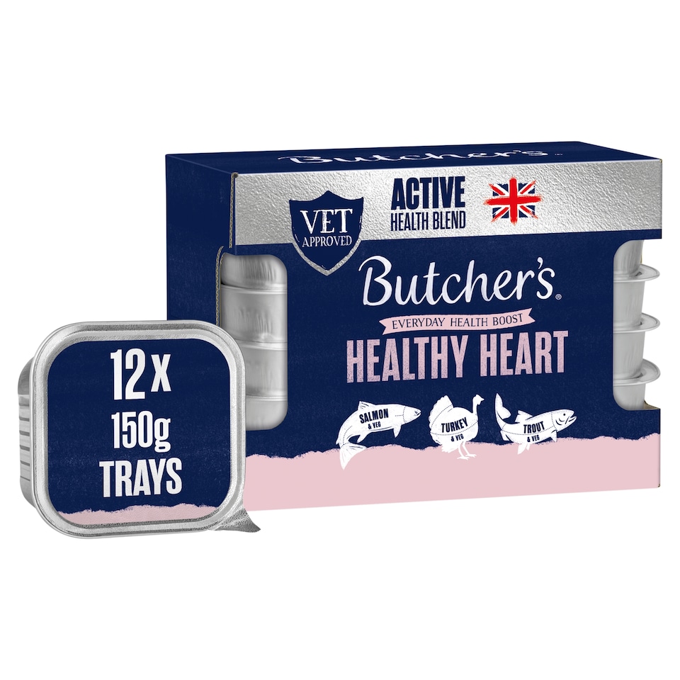 image 1 of Butcher's Grain Free Healthy Heart Dog Food 12 x 150g