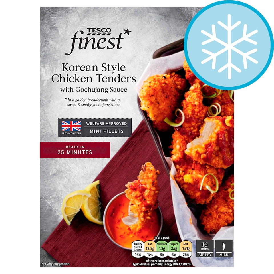 Tesco Finest Korean Tenders with Gochujang Sauce 350g
