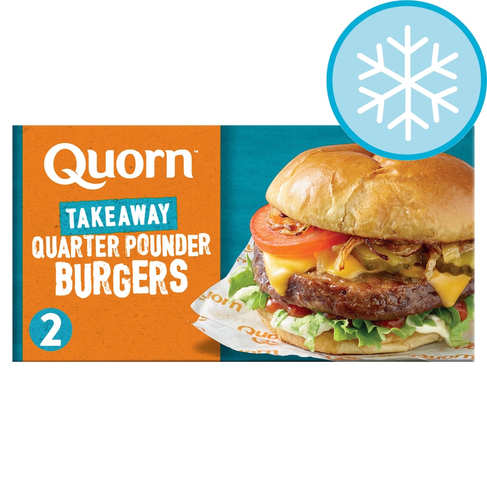 Quorn Takeaway Quarter Pounder Burgers 227g