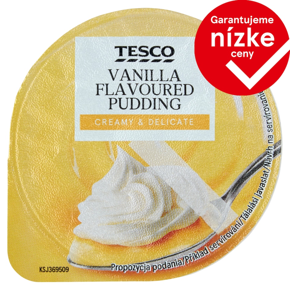 Tesco Vanilla Flavoured Pudding 200 g