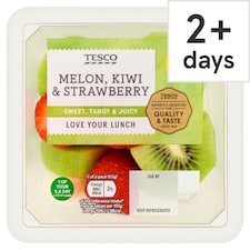 Tesco Kiwi, Melon & Strawberries 250G