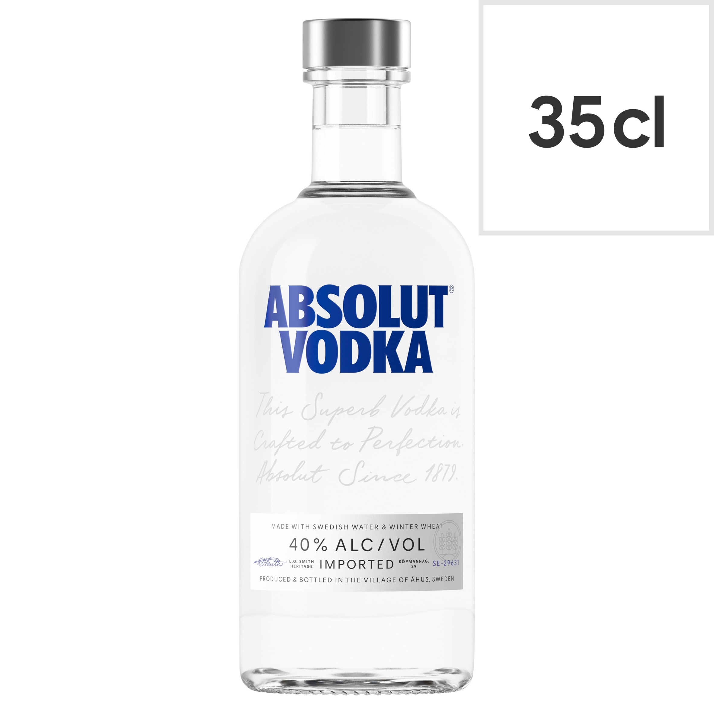 Absolut Original Swedish Vodka 40% ABV 35cl