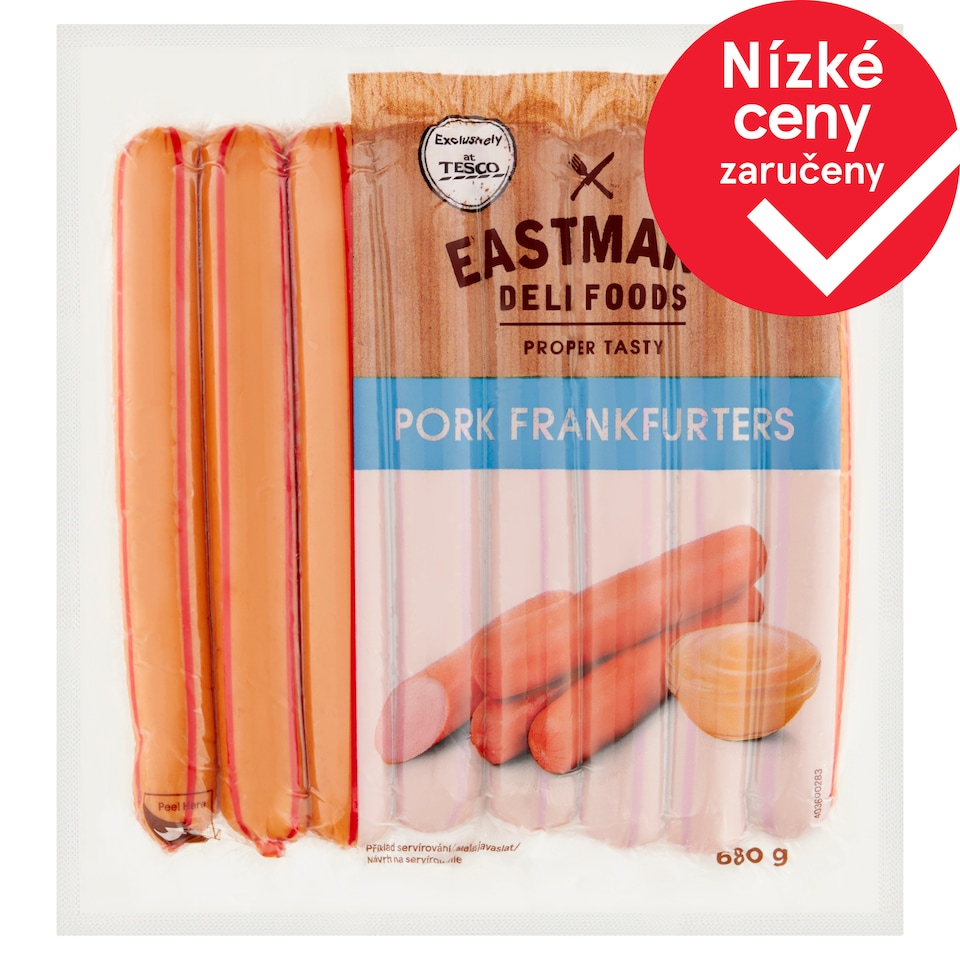 Eastman's Deli Foods Pork Frankfurters 680g