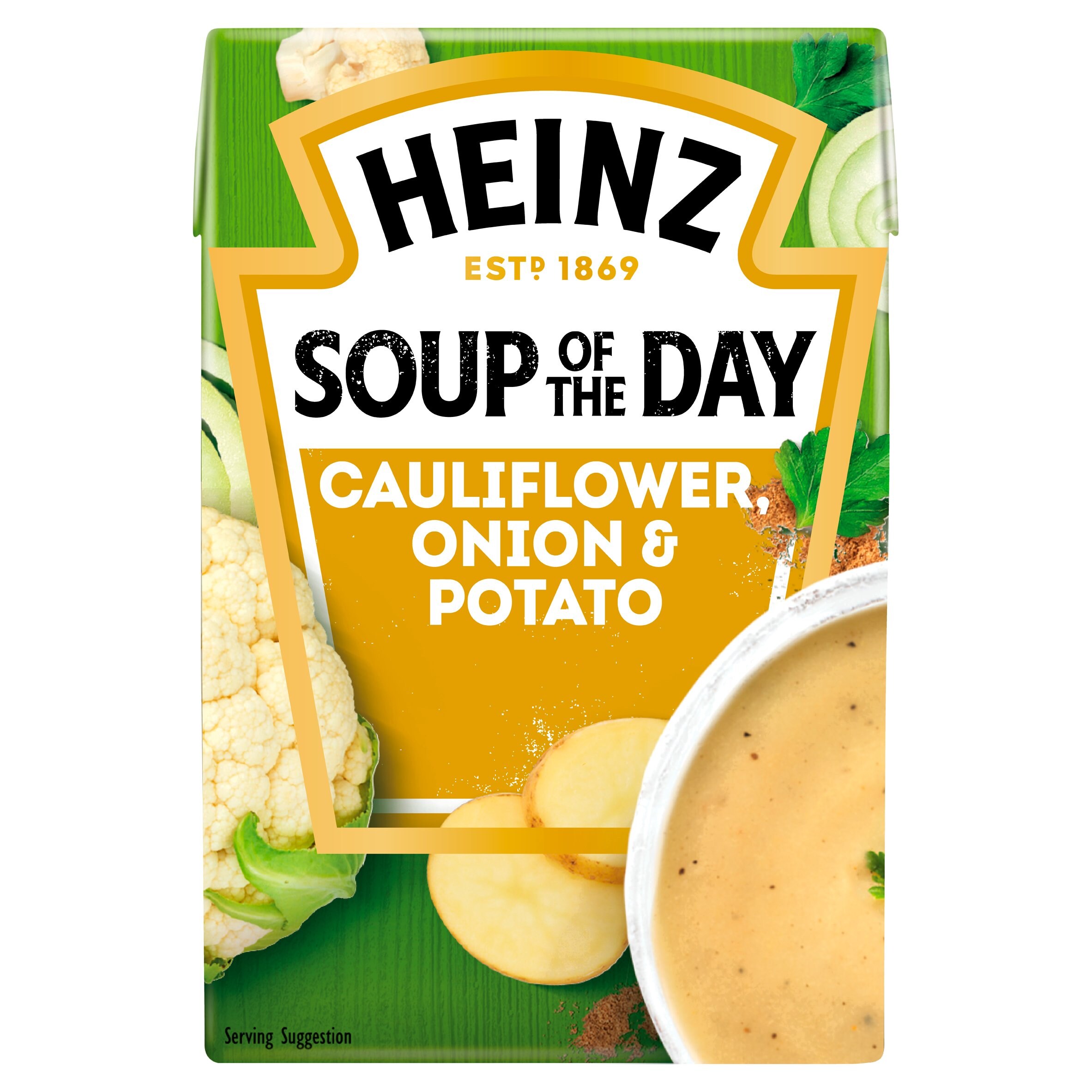 Heinz Soup Of The Day Cauliflower Onion & Potato 400G