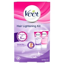 Veet Hair Lightening Cream Kit 150Ml