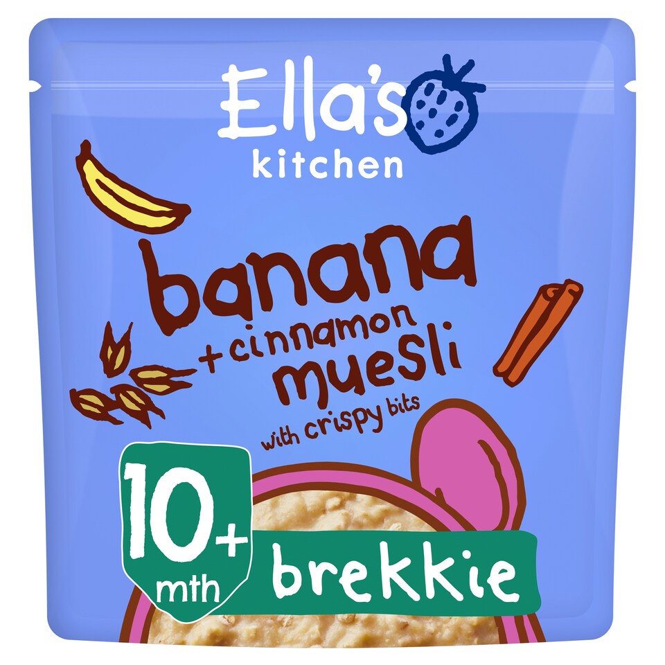 Ella's Kitchen Banana & Cinnamon Muesli 215G