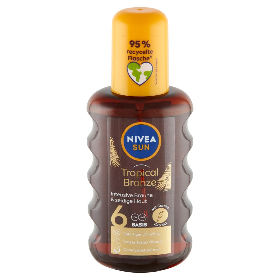 NIVEA SUN Tropical Bronze karotinos napolaj spray FF6 200 ml