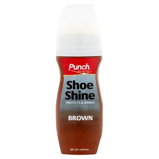 Punch Shoe Shine Brown 75.00Ml Tesco Groceries