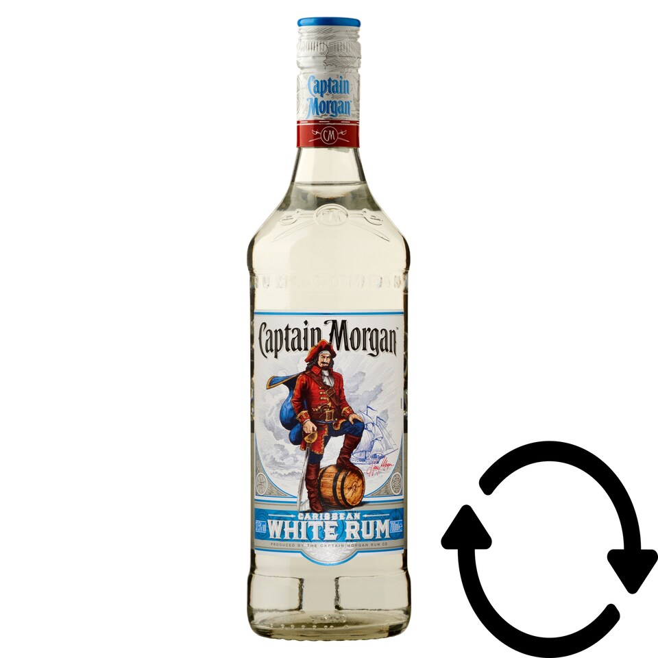 Captain Morgan White Rum 37,5% 0,7 l