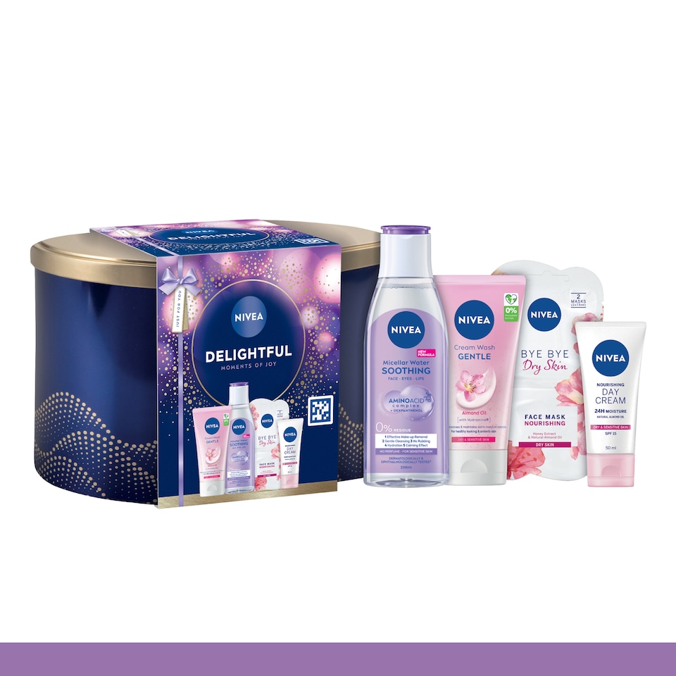 image 1 of NIVEA Delightful Moments of Joy Skincare Gift Set