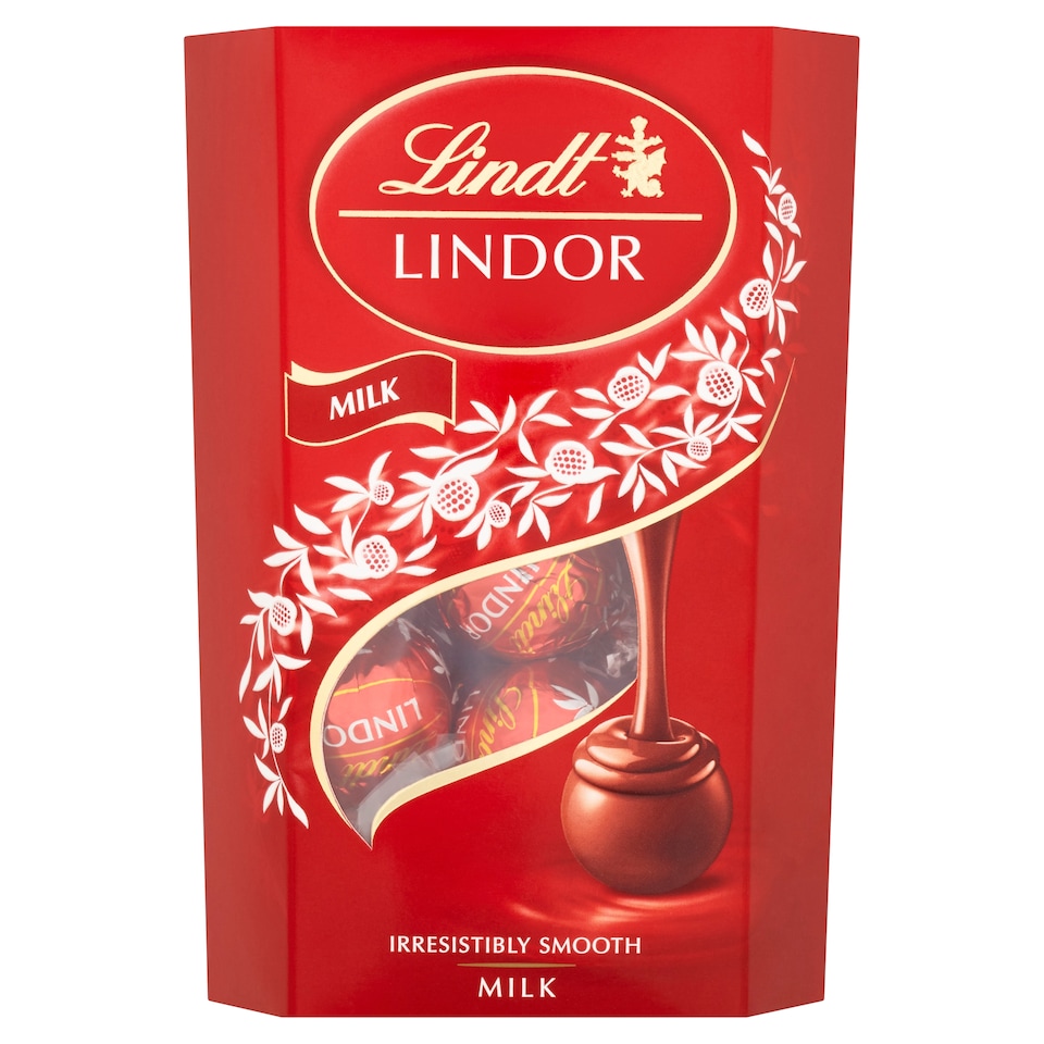 Lindt Lindor Milk Chocolate Praline with Irresistibly Smooth Filling 200 g