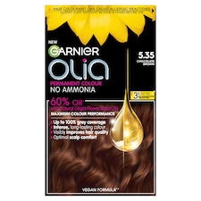 Garnier Olia 535 Rich Chocolate Brown Permanent Hair Dye